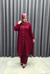 Bahar İkili Takım Bordo