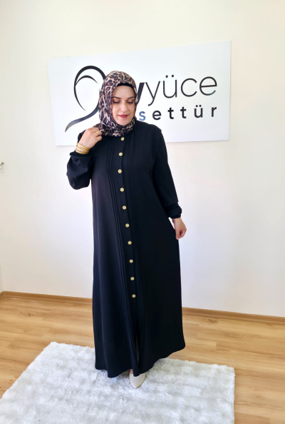 Berra Elbise Ferace Siyah
